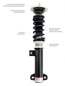 bc racing DR schroefset coilovers