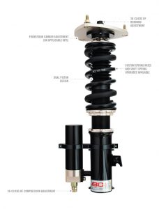 bc racing ER schroefset coilovers