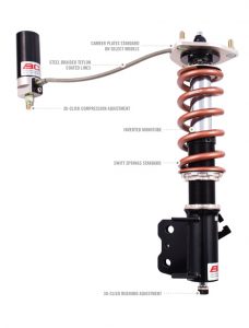 bc racing HR schroefset coilovers
